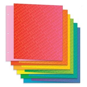 Pipsticks Colors Of The Rainbow Sticker Pages (6ct) - 2 Packs